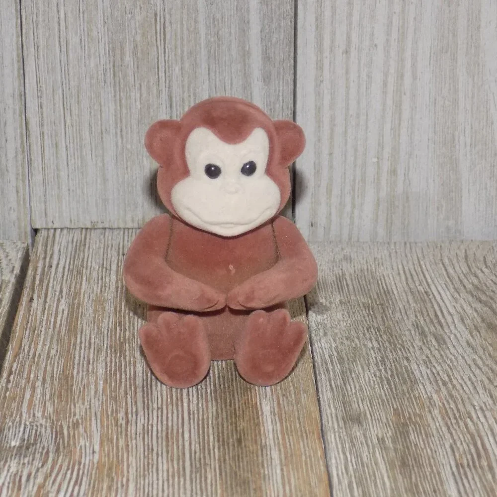 Necklace PALM TREE for little girl in Monkey Box *